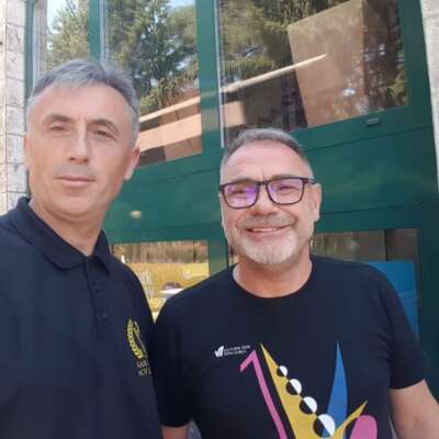 two men casual dressed